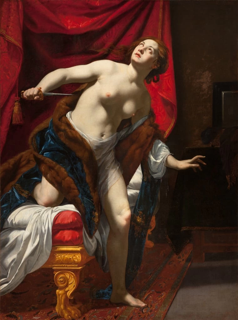 Suicidio di Lucrezia - Narodni Galerie, Prague